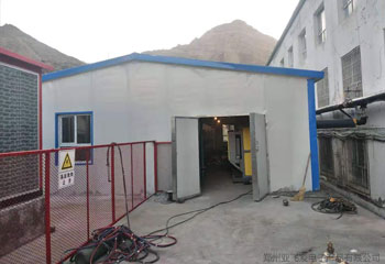 新疆某煤礦煤改電一萬多平電磁鍋爐采暖項目